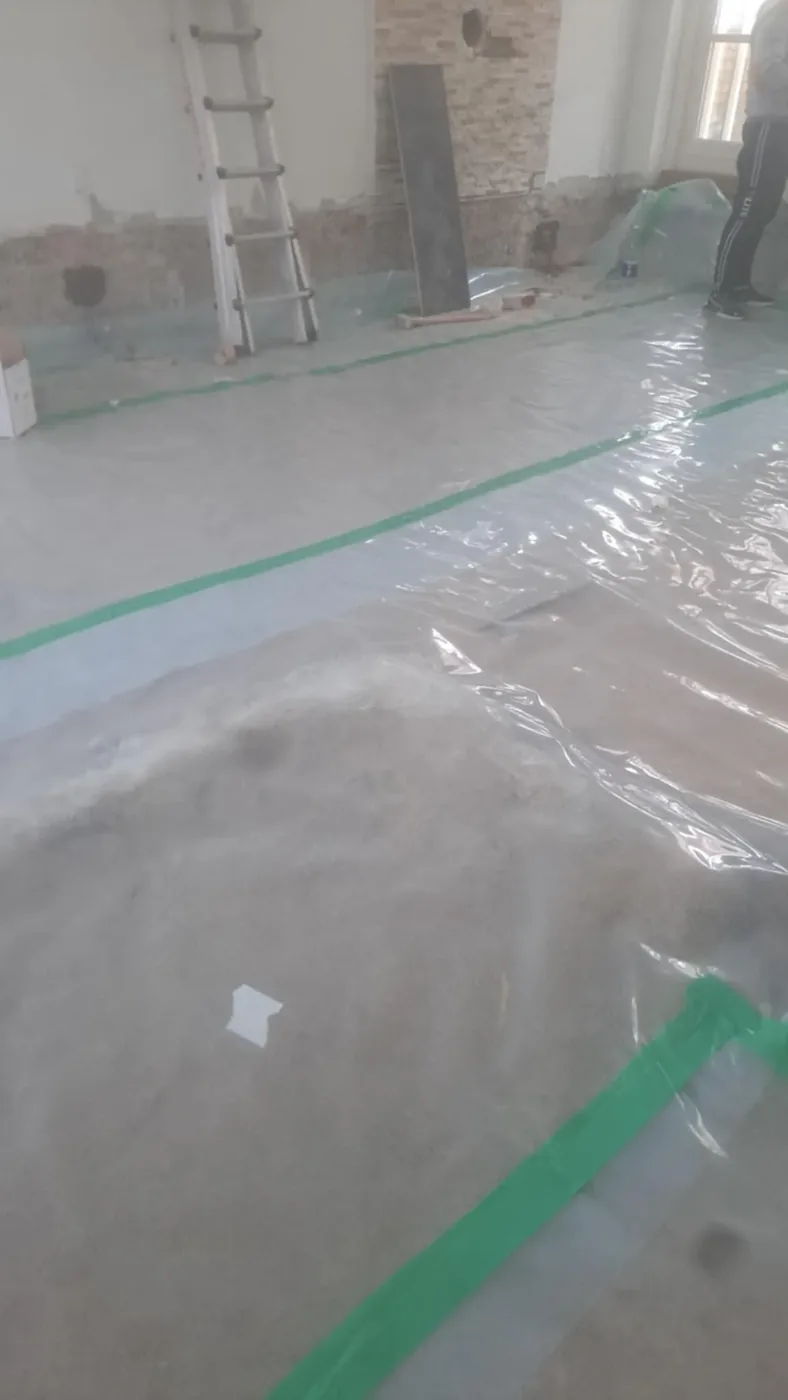 Betonavimo darbai renovuojamame objekte Vilniuje